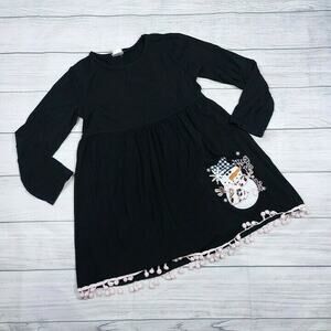 10 Mia Belle Girls Snowman Applique Dress